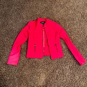 BB Dakota Bright Pink Bomber Jacket